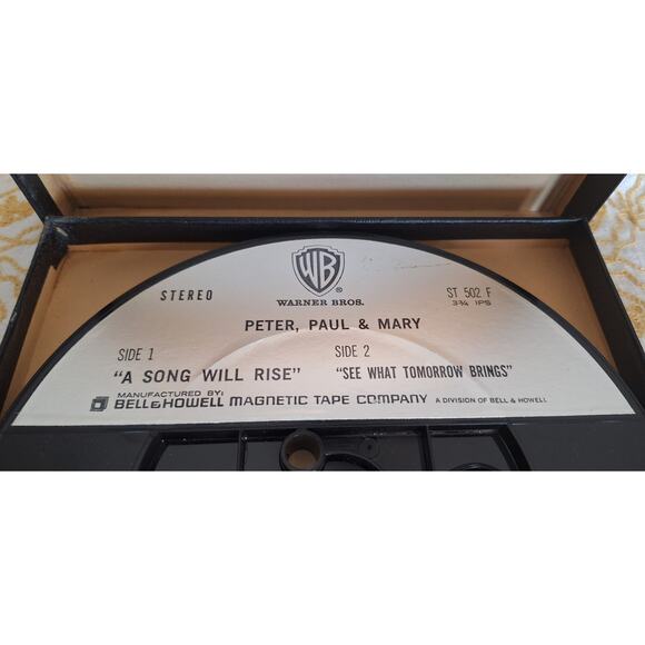Original Peter, Paul, and Mary Star Series Twinpack Reel to Reel  ST-502-F - Picture 3 of 10
